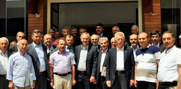 Terme muhtarlar ve STK’lardan Özden’e tam destek