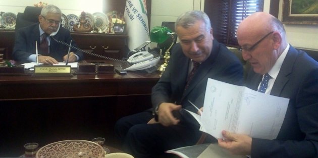 Terme termik santral raporları Müsteşar'a iletildi