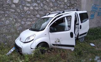 Bafra'da Trafik Kazası 1 yaralı