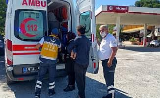 Kaçak göçmenler arızalanan otobüste yakalandı