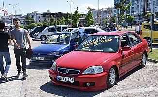 Modifiye tutkunları Samsun'da buluştu