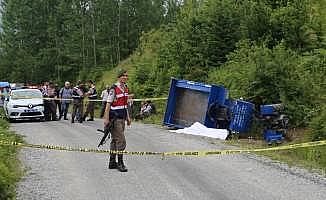 Öğrencilerin bindiği patpat devrildi: 1 ölü, 5 yaralı
