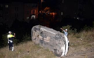 Tokat'ta otomobil uçuruma düştü: 3 yaralı