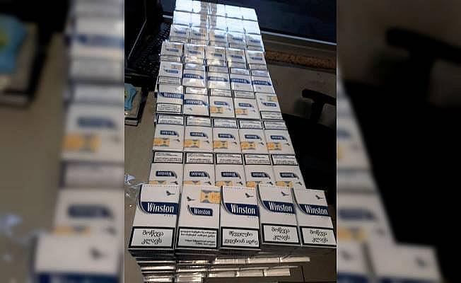 Artvin'de kaçak sigara operasyonu