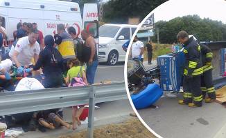 BAFRA'DA PATPAT KAZASI: 10 YARALI