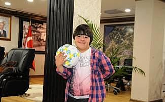 Down sendromlu Salih'in hayali Cumhurbaşkanı Erdoğan ile tanışmak