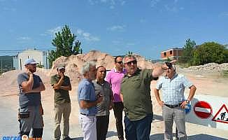 Gerze'de doğalgaz çalışmaları başladı