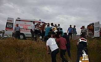 GÜNCELLEME - Amasya'da yolcu otobüsü devrildi