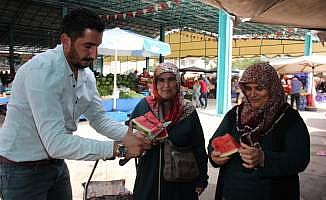 Karpuz “ham“ çıkarsa çeyrek altın hediye