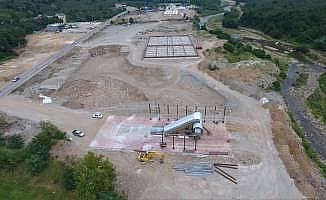 Ordu'da inşa edilen mezbaha ve hayvan pazarı