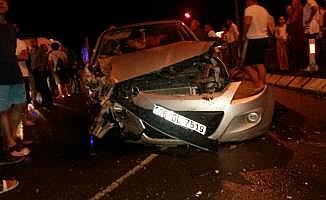 Trabzon'da trafik kazası: 6 yaralı