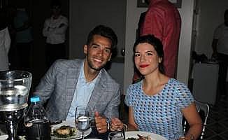 Trabzonsporlu futbolcular, düğünde bir araya geldi