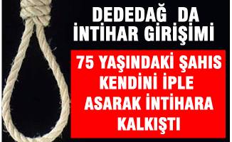 BAFRA DA İNTİHAR GİRİŞİMİ