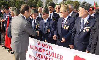 BAŞKAN ŞAHİN: GAZİLERİMİZİ ŞÜKRANLA ANIYORUM