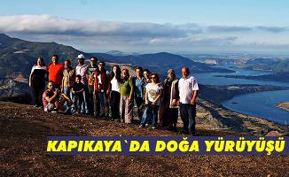 Kapıkaya Doğa Yürüyüşü ve Kültür Gezisi Yapıldı