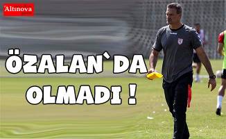 Samsunspor Teknik Direktörü Özalan istifasını sundu