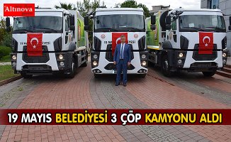  19 Mayıs Belediyesi Araç Filosunu Güçlendiriyor.