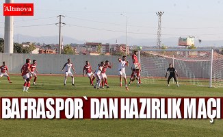 1930 Bafraspor hazırlık maçında