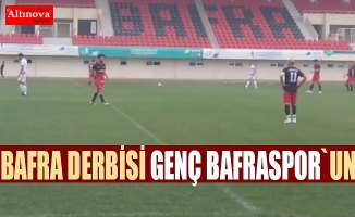 Derbinin kazananı Genç Bafraspor oldu