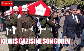 Kıbrıs Gazisine Son Görev