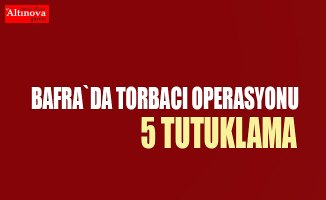 Samsun merkezli "torbacı" operasyonu
