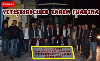 Yetiştiriciler Bursa Tarım Fuarına