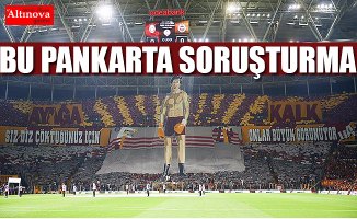 Yıldırım'dan derbide açılan pankarta ilişkin soruşturma talimatı