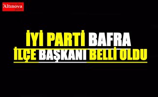 İyi Parti İçe Başkanı belli oldu