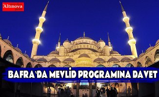 Mevlid programına davet
