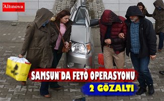 Samsun'da FETÖ/PDY operasyonu