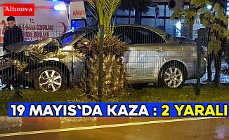 19 Mayıs İlçesi`nde kaza