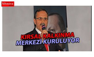 BAŞKAN ŞAHİN:  KIRSAL KALKINMA MERKEZİ KURUYORUZ