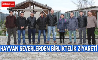 Hayvan severlerden Birliktelik Ziyareti