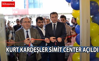 KURT KARDEŞLER SİMİT CENTER Bafra`da açıldı