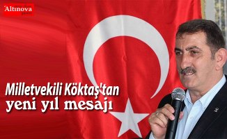 Milletvekili Köktaş'tan yeni yıl mesajı