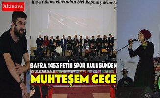 Spor Kulübünden muhteşem gece
