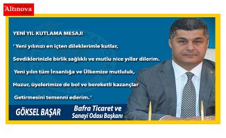 YENİ YIL KUTLAMA MESAJI