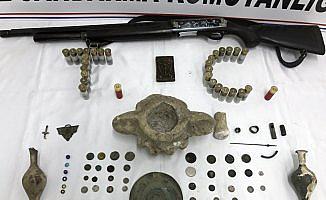 Amasya'da tarihi eser operasyonu