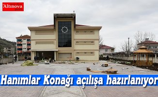 Aşağıçinik Hanımlar Konağı Açılışa Hazırlanıyor