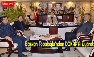 Başkan Topaloğlu’ndan DOKAP’A Ziyaret