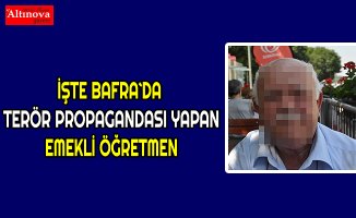 Emekli öğretmen gözaltında