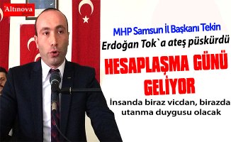 Erdoğan Tok`a ateş püskürdü