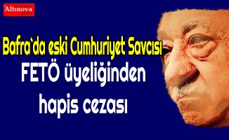 Eski savcıya FETÖ üyeliğinden hapis cezası 