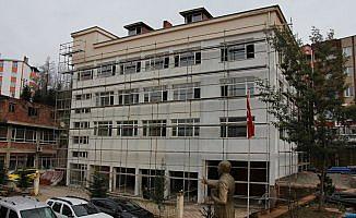 Güce'de yüksekokul inşaatı devam ediyor