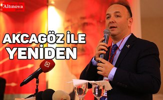  İl Başkanlığına yeniden Akcagöz seçildi