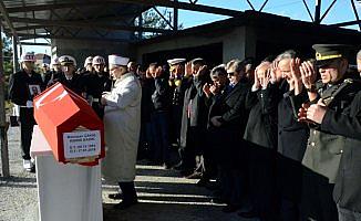 Kıbrıs gazisi son yolculuğuna uğurlandı