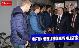 MHP`nin meselesi ülke ve millettir