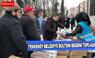 Tekkeköy Belediye Bülteni Beğeni topladı