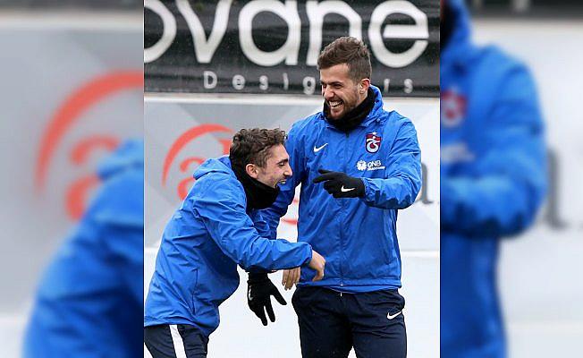 Trabzonspor, Fenerbahçe maçı hazırlıklarını sürdürdü