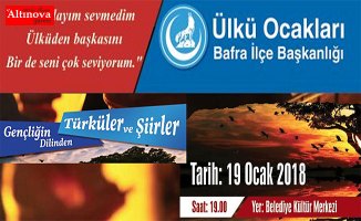 Ülkü Ocakları Bafra İlçe Başkanlığı`ndan davet